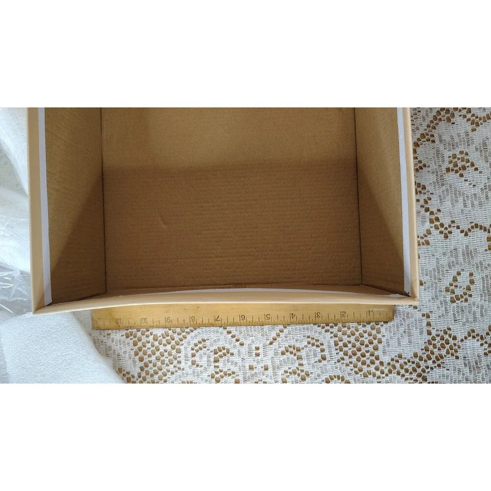 Empty shoe box from Soda with Styrofoam Shoe Inserts